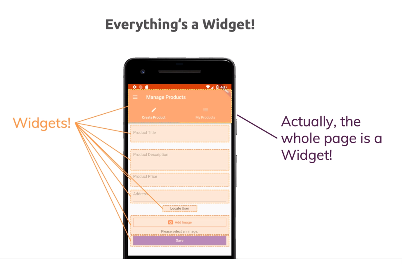 Flutter Apps and Widget